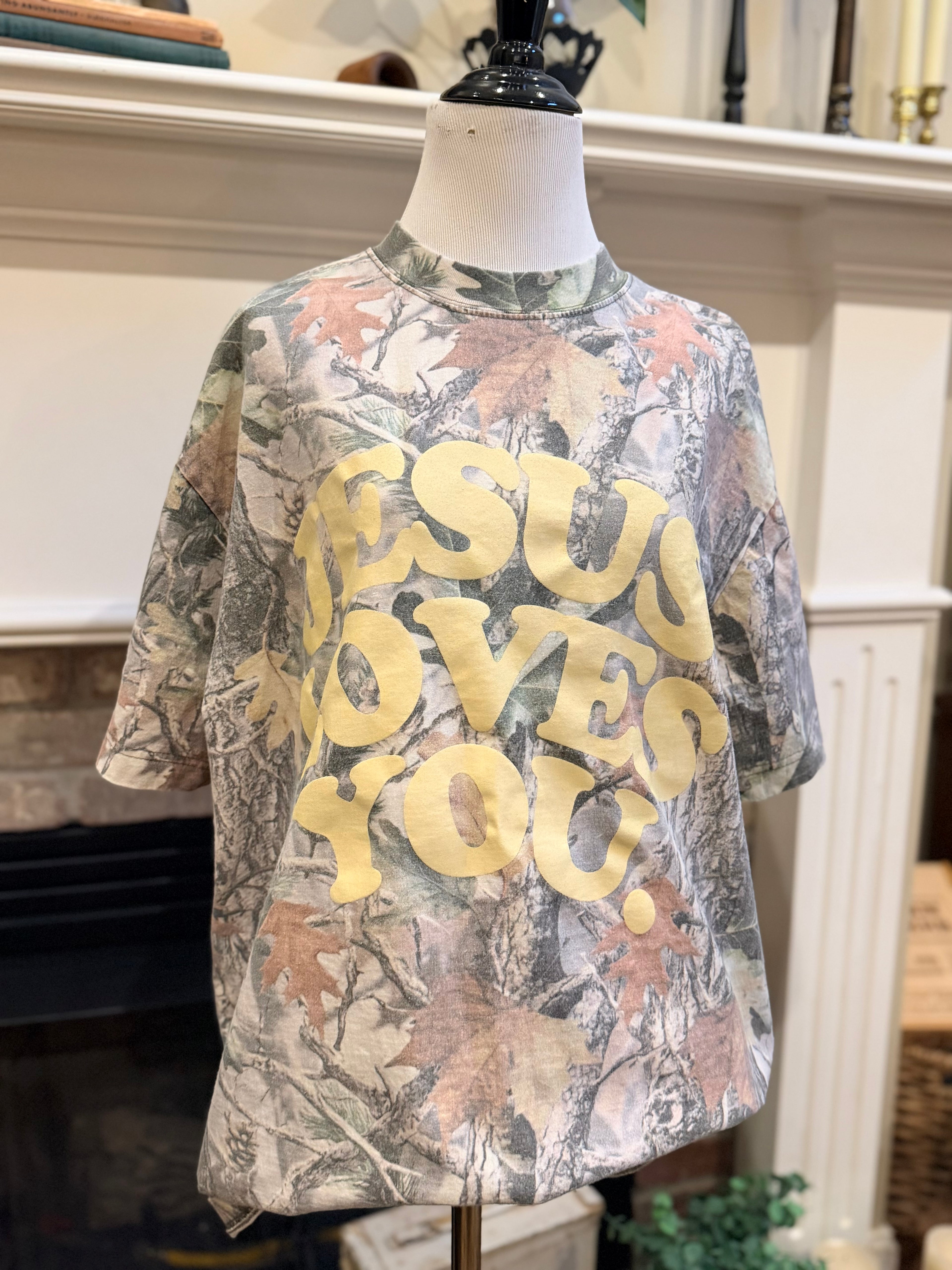 Oversized Camo Tee