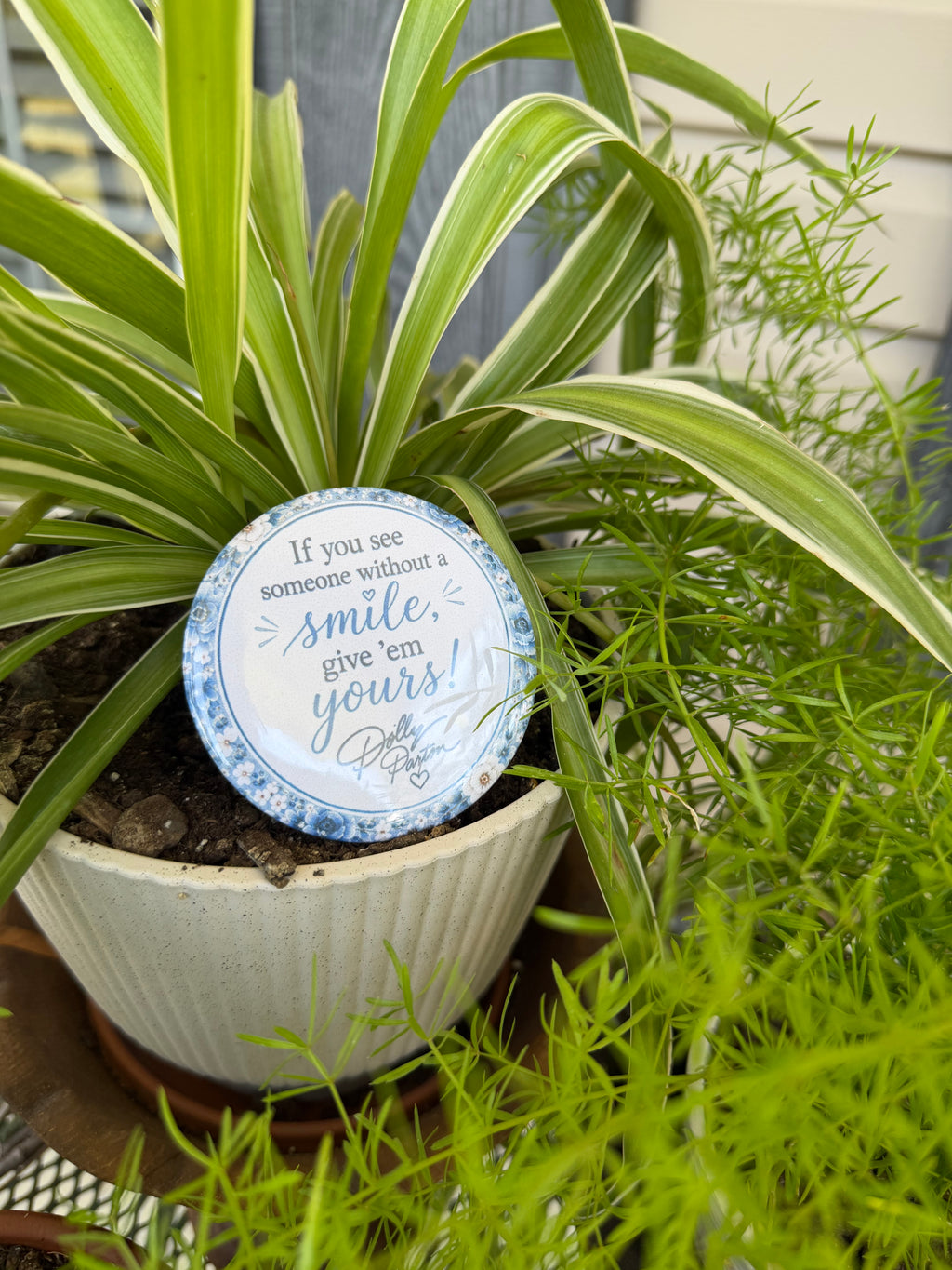 Give ‘Em Your Smile Pin