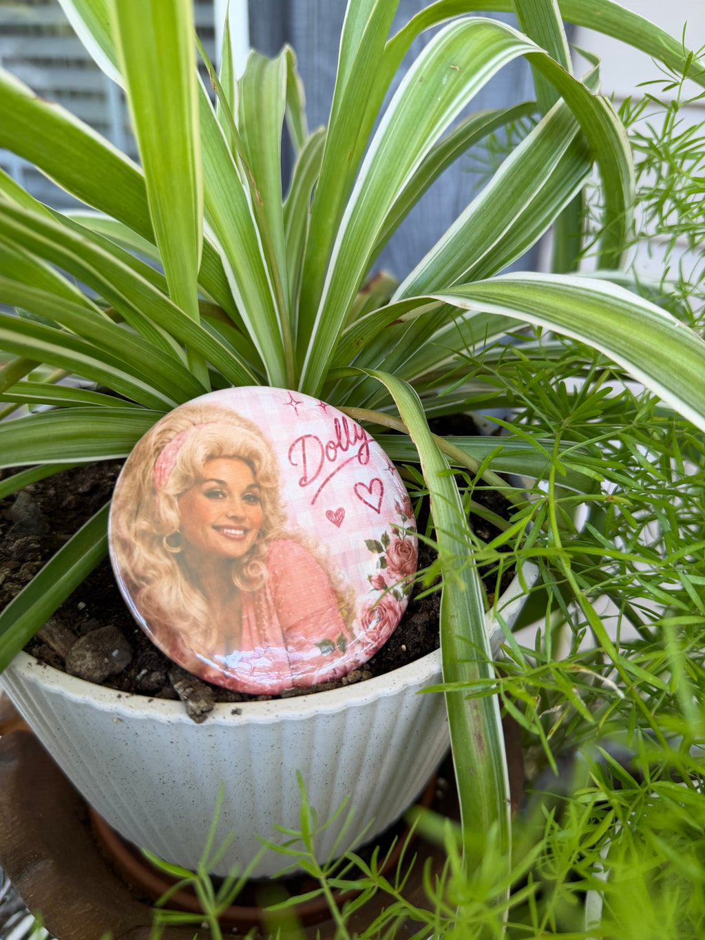 Pretty in Pink Dolly Pin