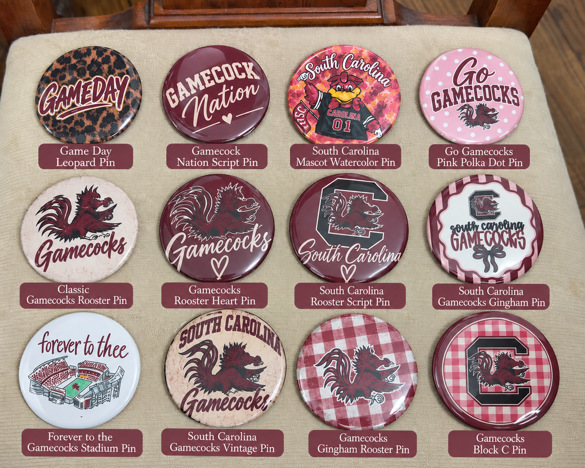 Carolina Gamecocks Pins