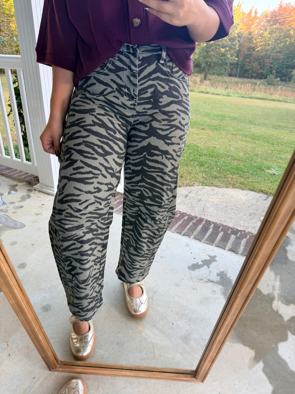 Wild Side Wide-Leg Jeans